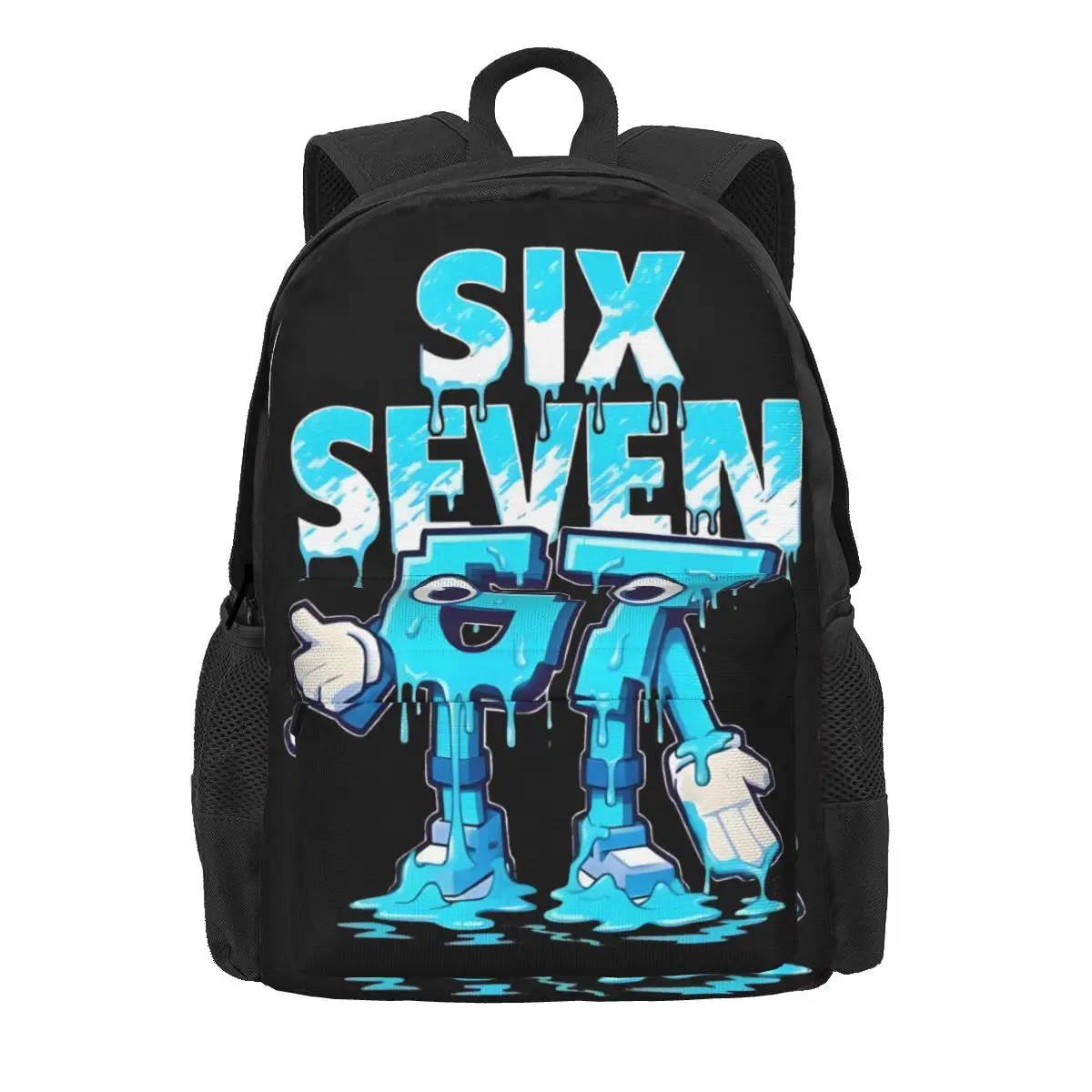 

Рюкзак Meme 67 Six Seven 6 7 Italian Brainrot, школьный ранец для студентов, рюкзак для ноутбука, подростковый рюкзак большой вместимости, сумка через плечо