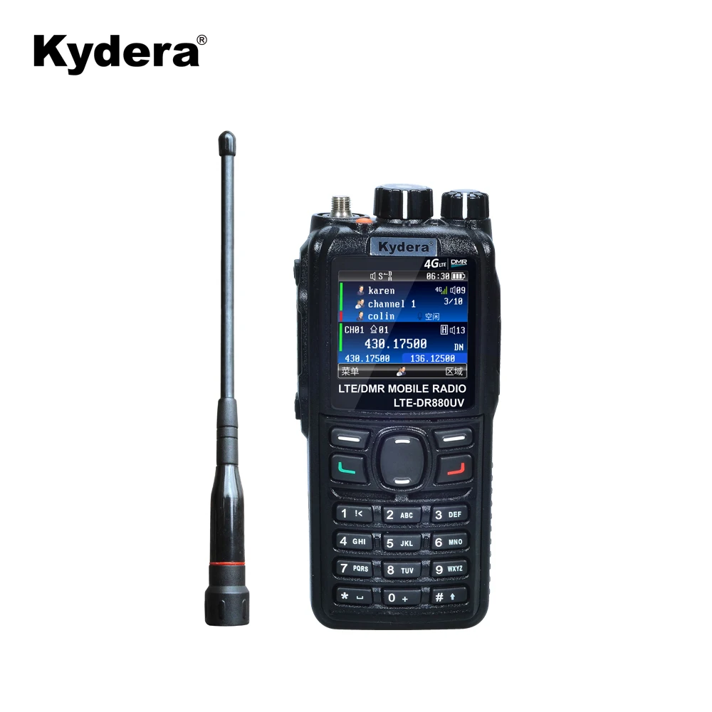 Motorol-able PoC Android Uhf Vhf DMR LTE-DR880UV Walkie Talkie Radio Unlimited Talking Range Dispatching System