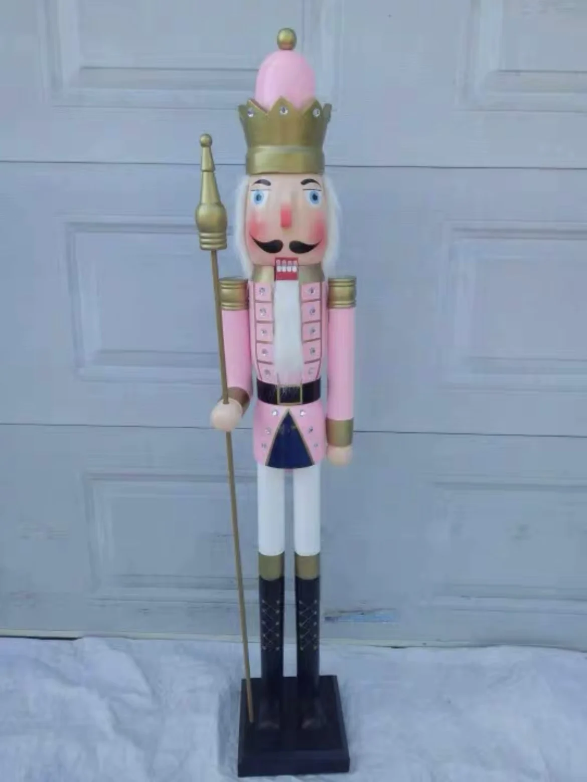 Creative Nutcracker 120cm Soldier Small Ornaments Room Christmas Table Decoration Living Room Entrance Home Decoration