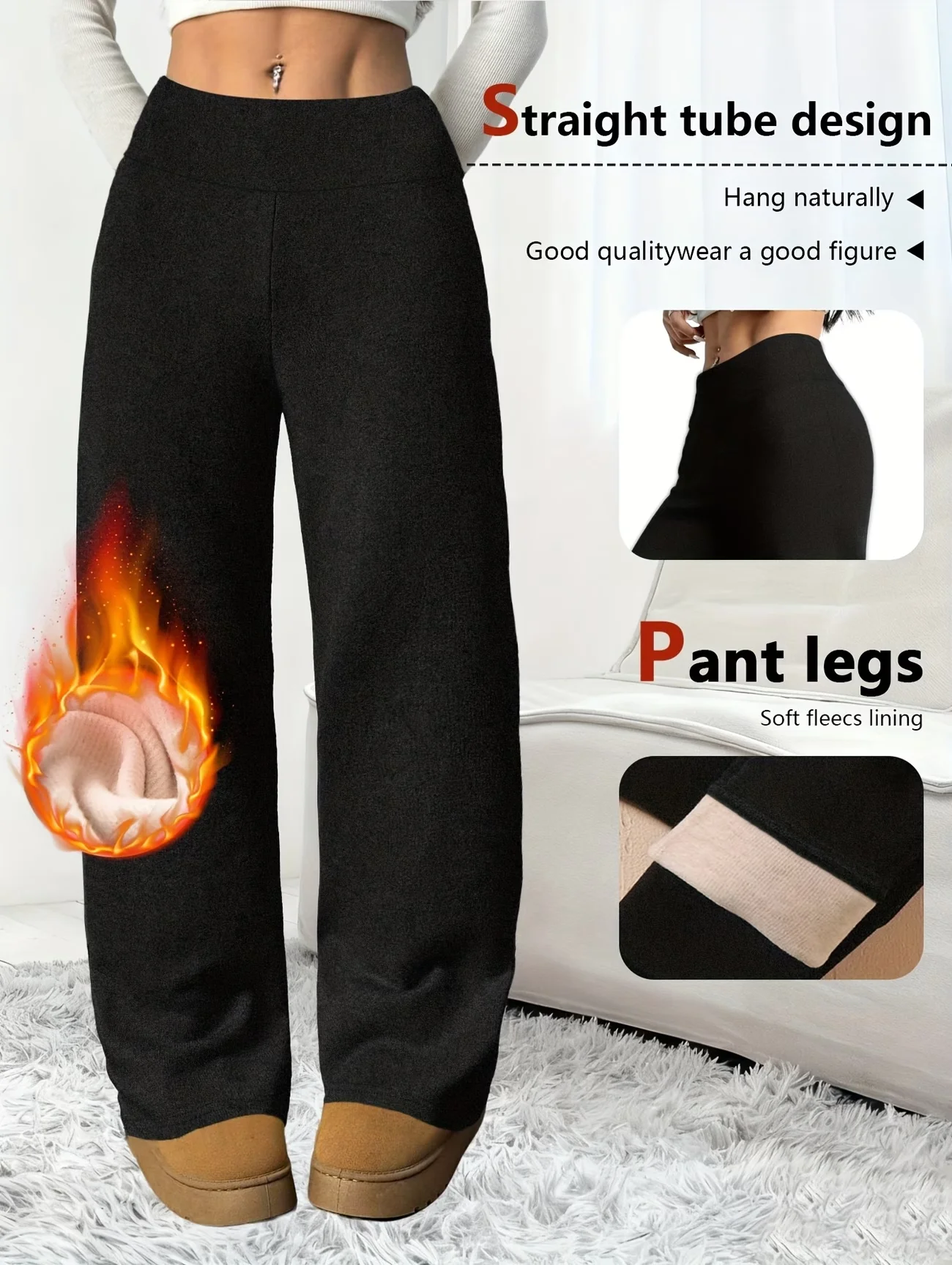 Grube niemieckie rajstopy z aksamitu, jesienno-zimowe, ciepłe, elastyczne spodnie z polaru, miękka podszewka, codzienne spodnie typu jogger, odpowiednie na zimną pogodę.