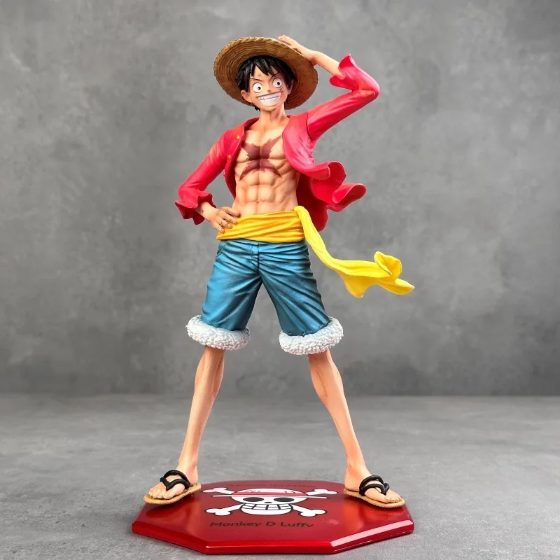 

Статуэтка Луффи One Piece ZERO с шляпой, 22,5 см, аниме-фигурка из битвы на Онигашиме, коллекционная модель премиум-класса для демонстрации