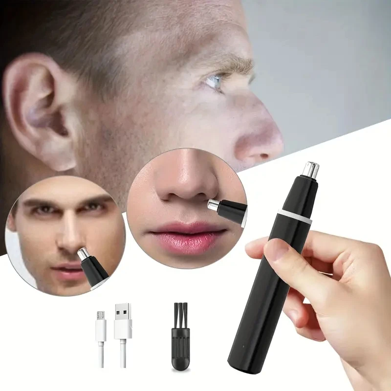 Điện Tai Mũi Tóc Tông Đơ Tóc Clipper Chuyên Nghiệp Không Đau Lông Mày Và Tóc Tông Đơ Tóc Loại Bỏ Máy Cạo Râu