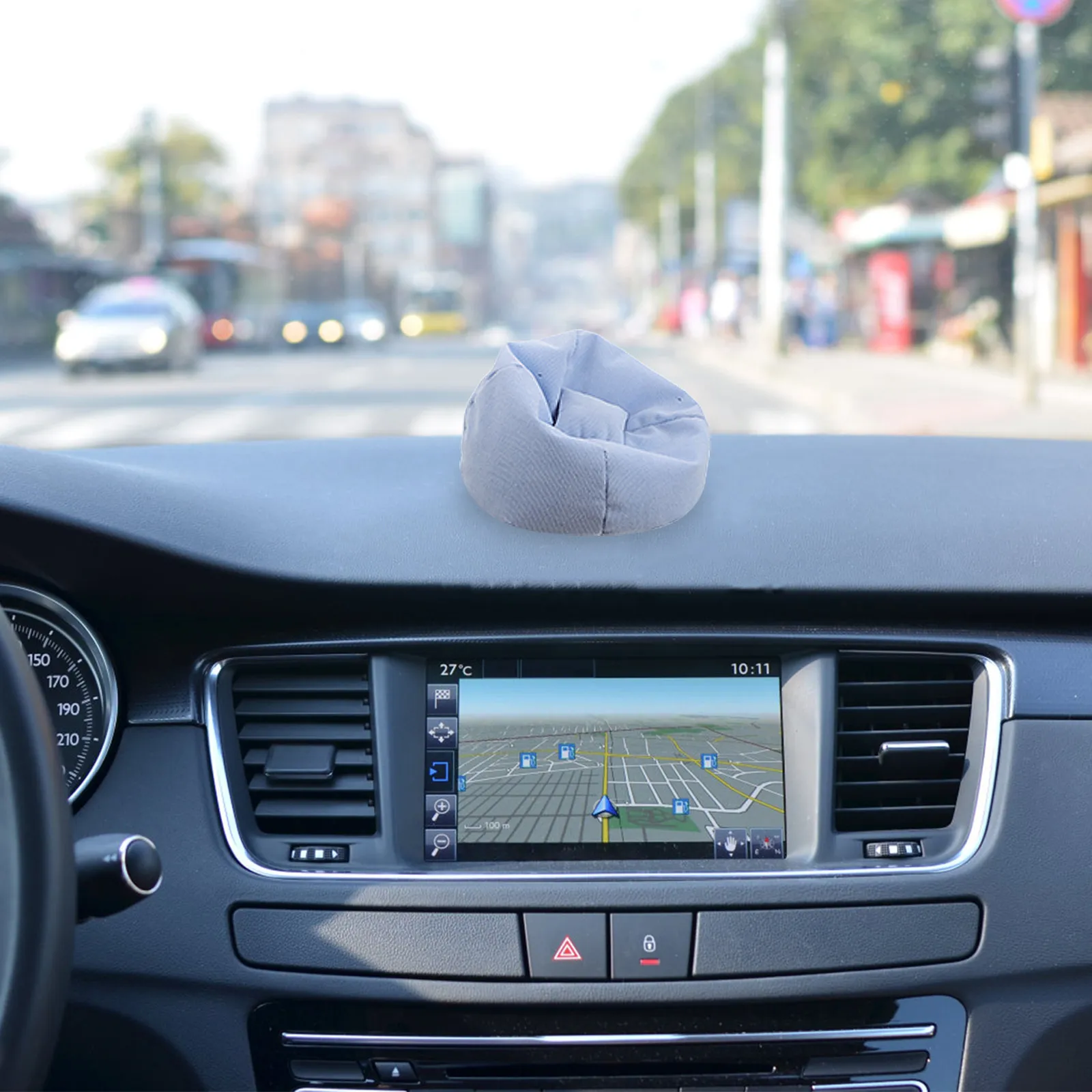 

Mini Dollhouse Sofa Seat for Car Dashboard Decor Tiny Couch Decor for Anime Figures Bjd Soft Fabric Miniature Sofa Car