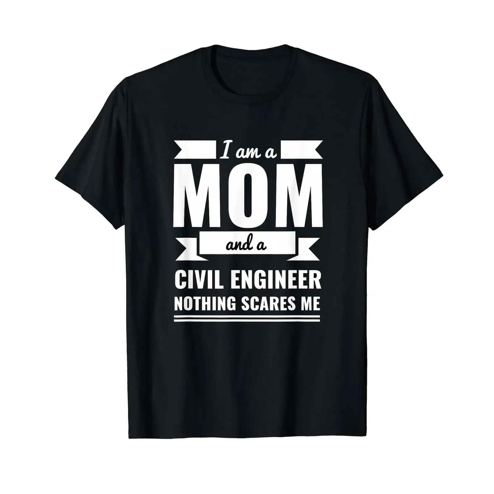 Muttertagsgeschenk für Mutter und Bauingenieur Nothing Scares Me Preisgünstiges Grafik T Shirt vintage Washed Stylish