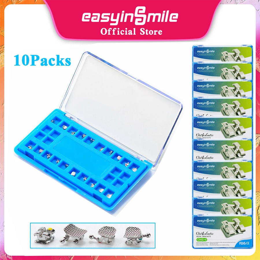 

Easyinsmile Dental Material for Mini Orhto Bracket Metal Braces Roth / MBT 345 022 High Quality