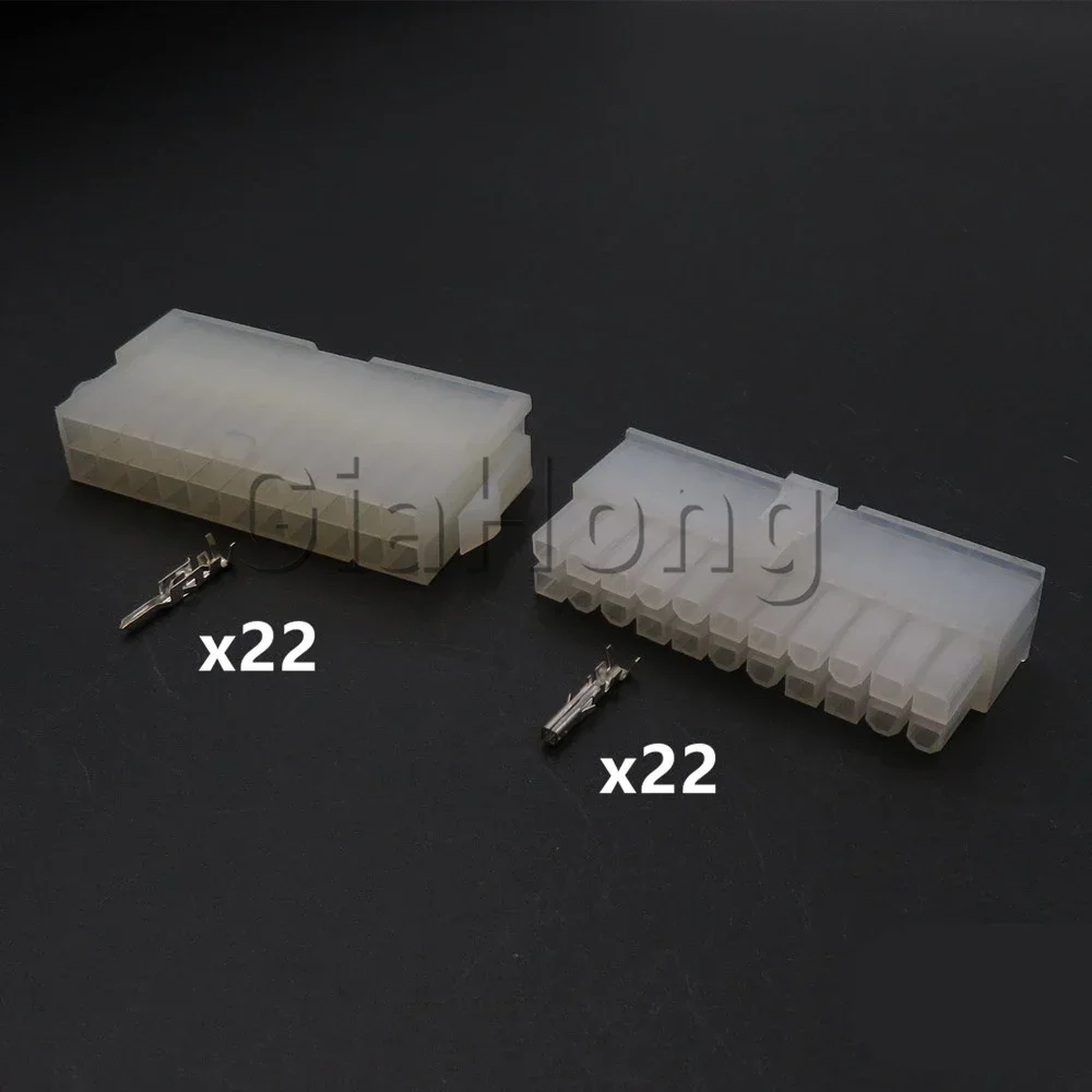 

1 Set 22 Ways 3901-2220 3901-2221 AC Assembly Automobile Wire Harness Socket 39012220 39012221 Auto Accessories