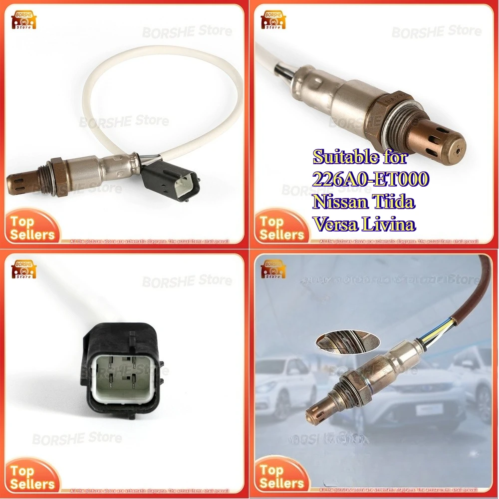 2026 Suitable for 226A0-ET000 Nissan Tiida Versa Livina Sentra Oxygen Sensor Front and Rear O2 Sensor