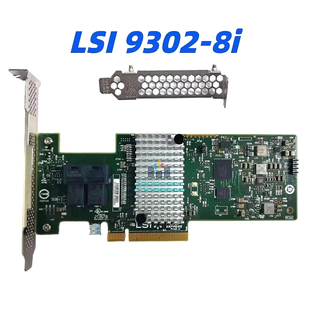 9302-8i SAS HBA Card 12Gb/s PCIe3.0 SFF-8643 IT Mode For NAS Server Compatible IBM N2215