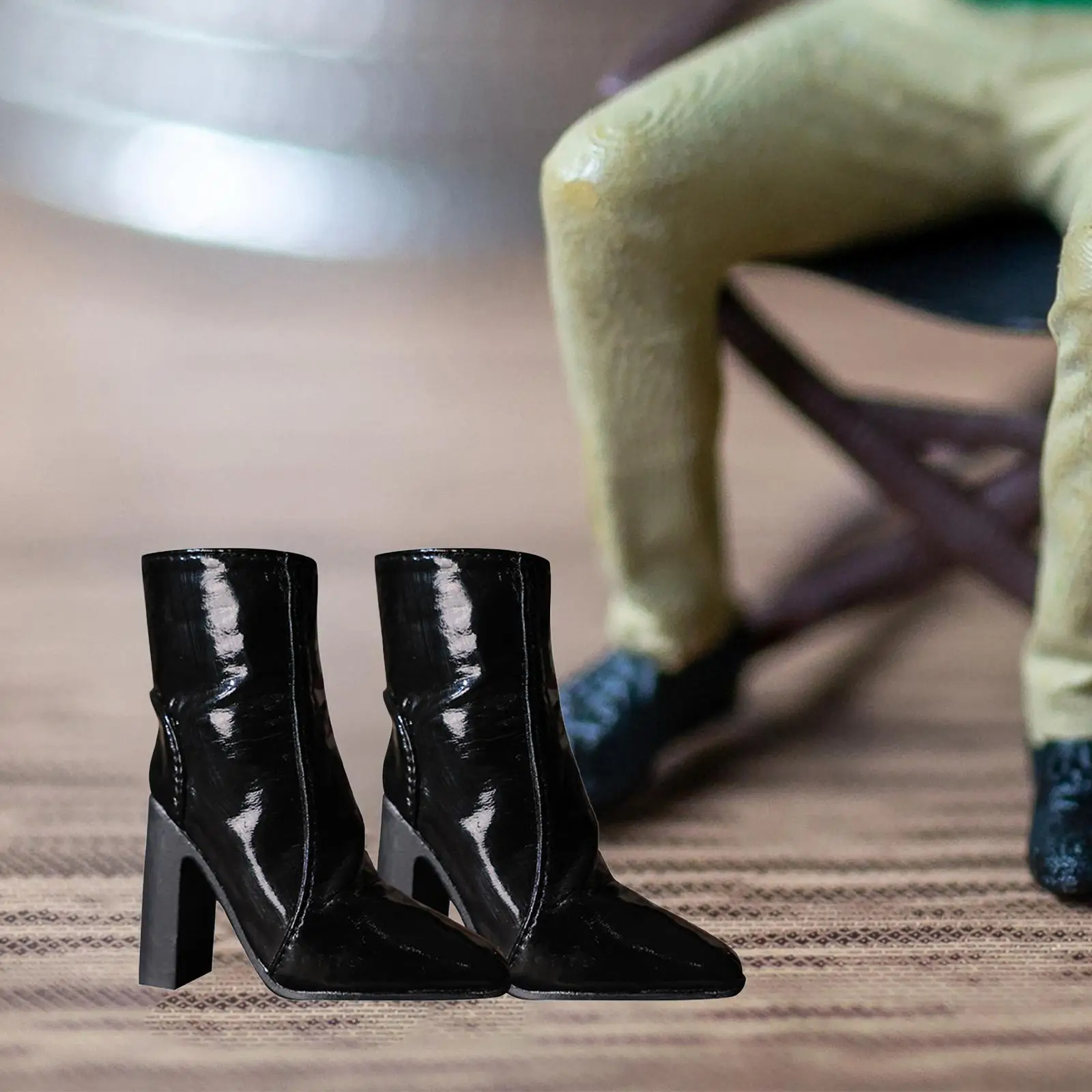 

1/3 Scale Doll Shoes Women's Boots, Fashion, PU Leather, Doll Costume, Dress up for 24" Female Action Figure
