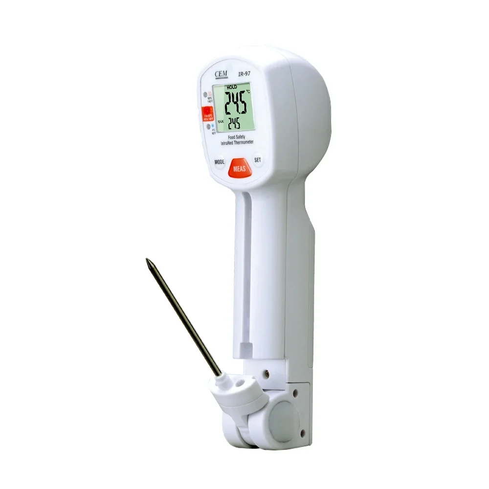 CEM IR-97 Customizable Food Safety Infrared Thermometer -40 280/-40 536 Range 20:1 Optical Resolution-OEM ODM