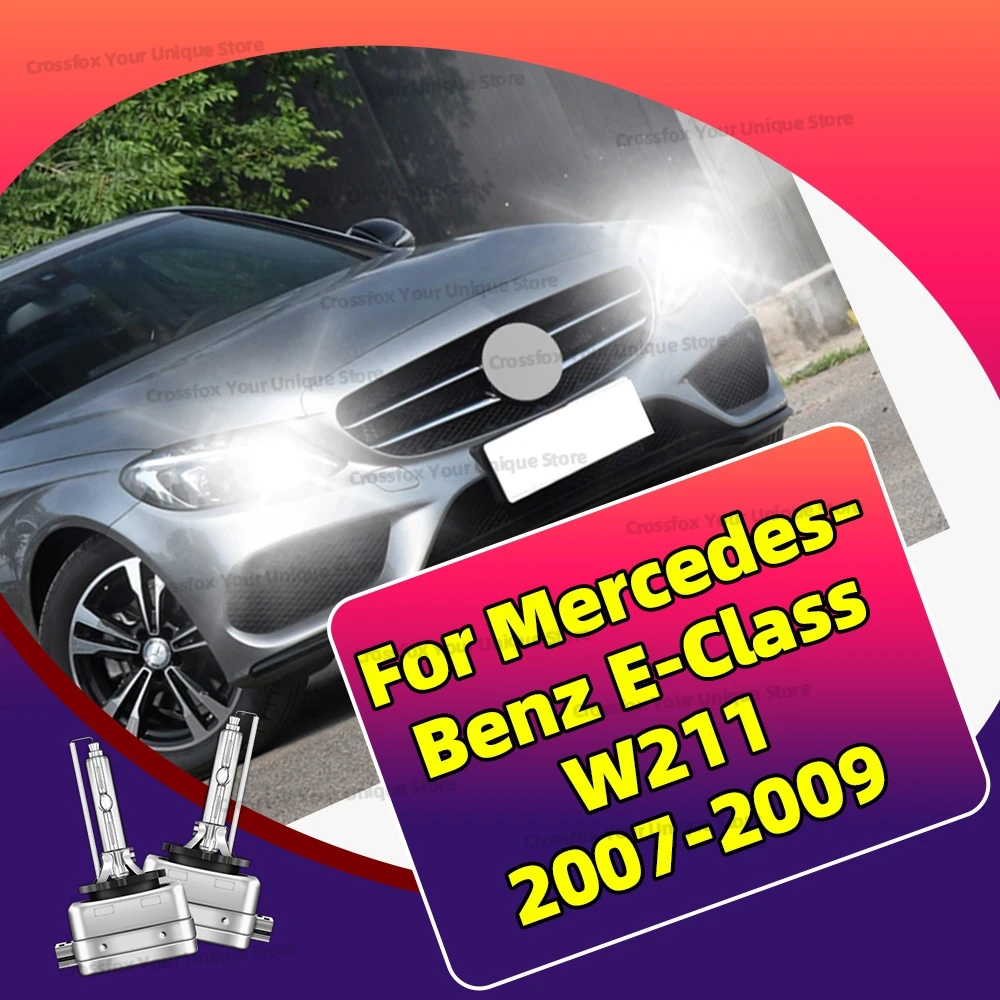 

2x 6000K 8000K 10000K HID Xenon D1S 35W For Mercedes-Benz E-Class W211 2007 2008 2009 Head Lamp Headlight Bulbs