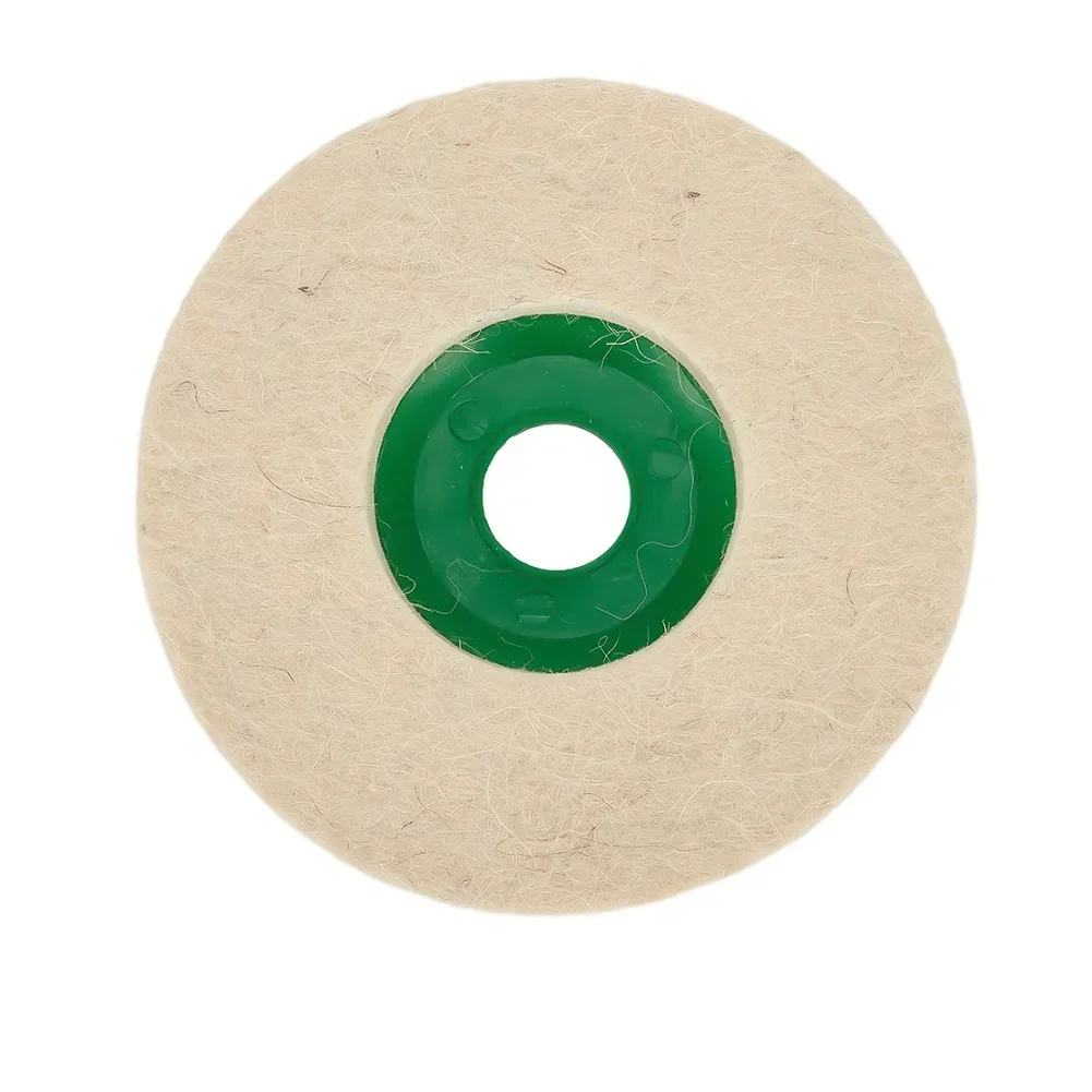 1PC 125mm Wool Felt Disc Polishing Pad Buffing Grinding Wheel Abrasive Tool For Polish Repair Glass Ceramic Jewelry