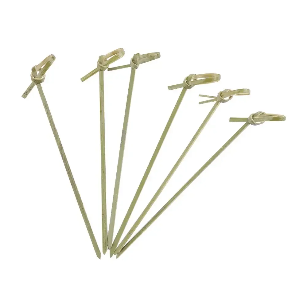 100Pcs Disposable Bamboo Skewer Hawaiian Flamingo Pearl Cocktail Buffet Food Fruit Forks For Wedding Birthday Party Decor