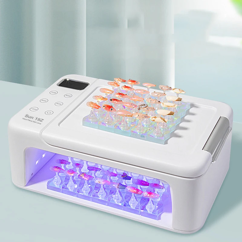 New Wearable Nail Hand Pillow Manicure Machine Phototherapy Lamp Multifunctional Hands Quick-drying Nail Polish Gel Baking Lamp