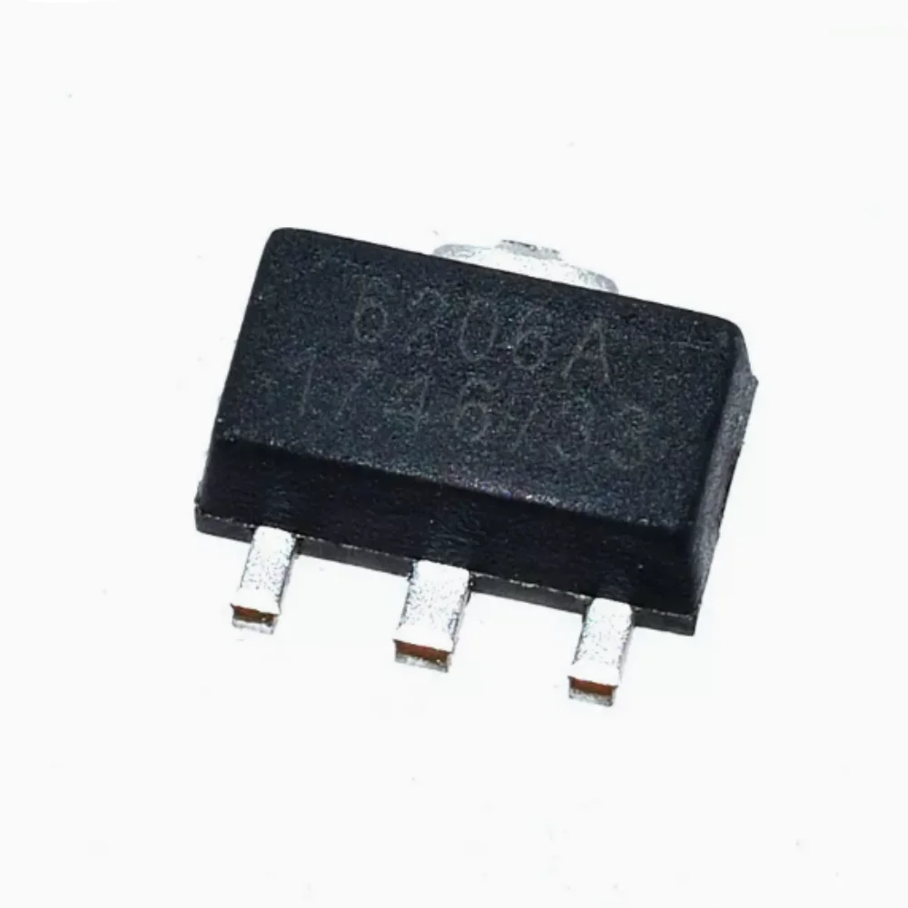 20PCS XC6206P332PR P152PR P182PR P252PR P282 P302 6206P362PR 3.3V SOT-89 Power Regulator Chip