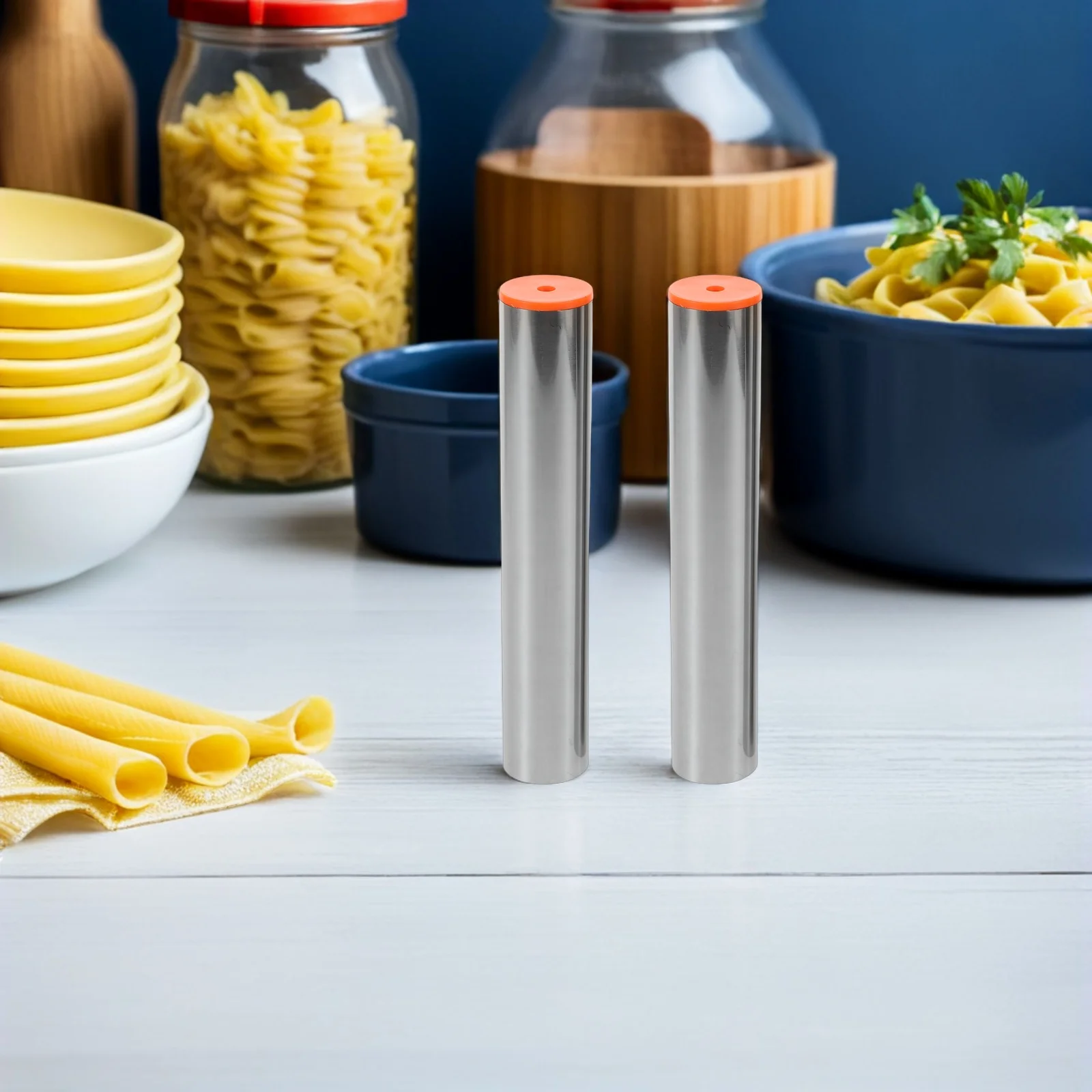 

2Pcs Stainless Steel Skewer Picker - Meat Stuffer for Sausage Making with Ergonomic Design, Perfect Grill Tool for Outdoor Bbqs