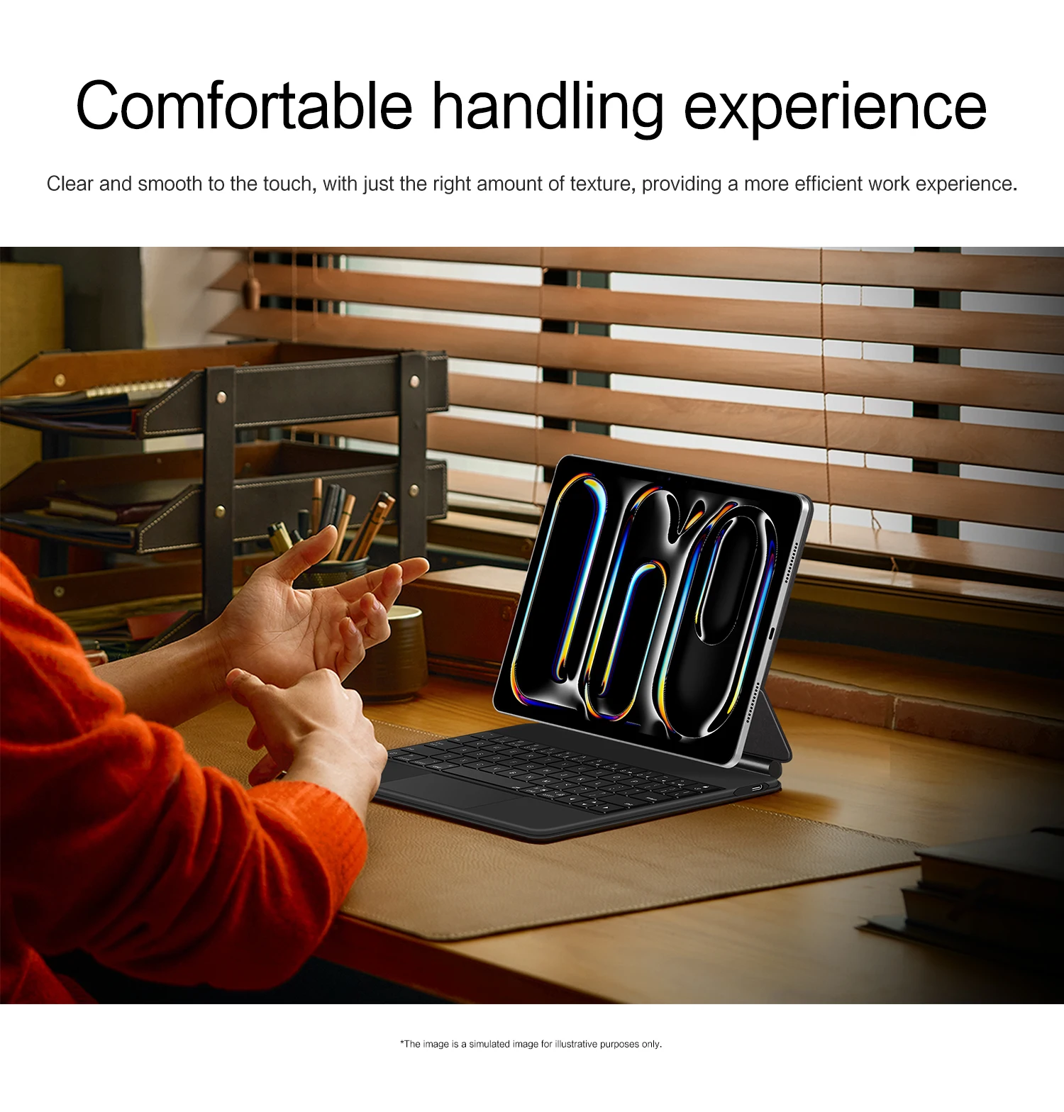 Etui skórzane z klawiaturą Smart Pogo Pin Direct Connection do iPada Pro 11