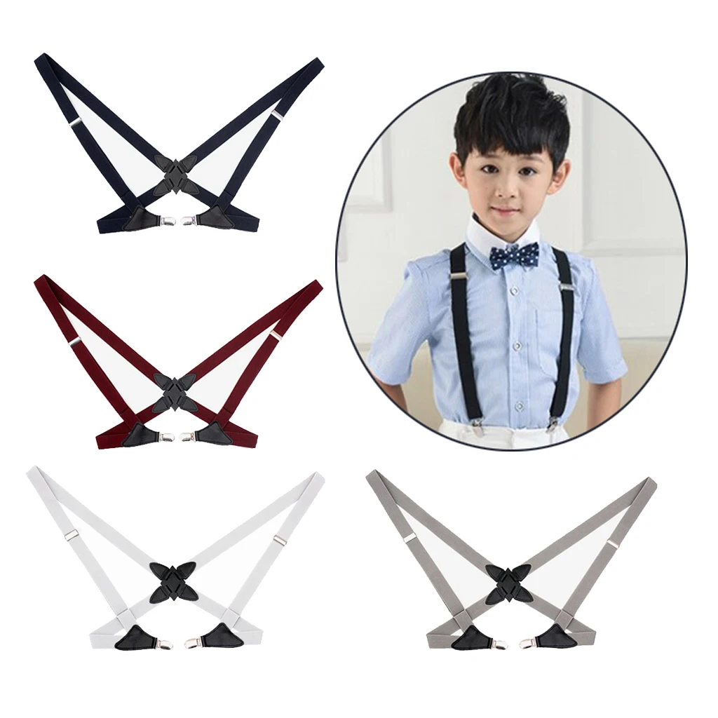 أزياء الرجال النساء السراويل القابلة للتعديل X-الظهر الحمالات مع 4 مقاطع #3