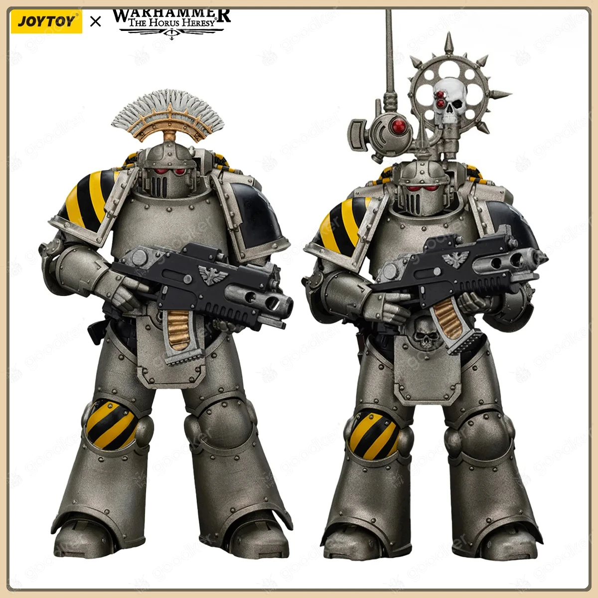 

JOYTOY Warhammer 30K 1/18 Фигурки Lron Warriors MKlll Тактическая 2 шт. Аниме Военная модель [В НАЛИЧИИ]