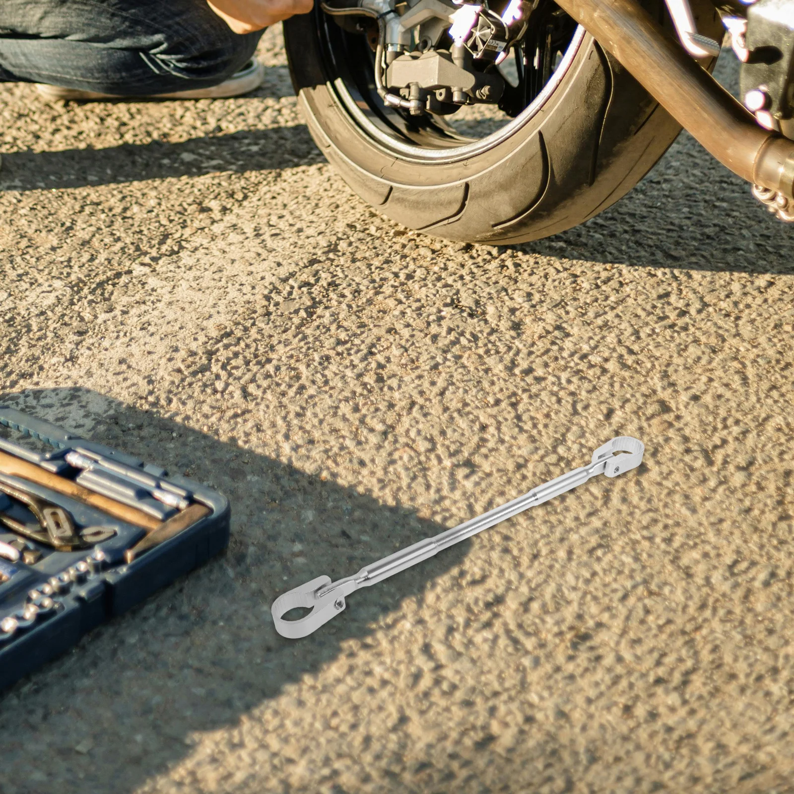 

Motorcycle Balance Bar Replacement Motorcycle Handlebar Sturdy Construction Reliable Performance Enhances Safety Stylish Design