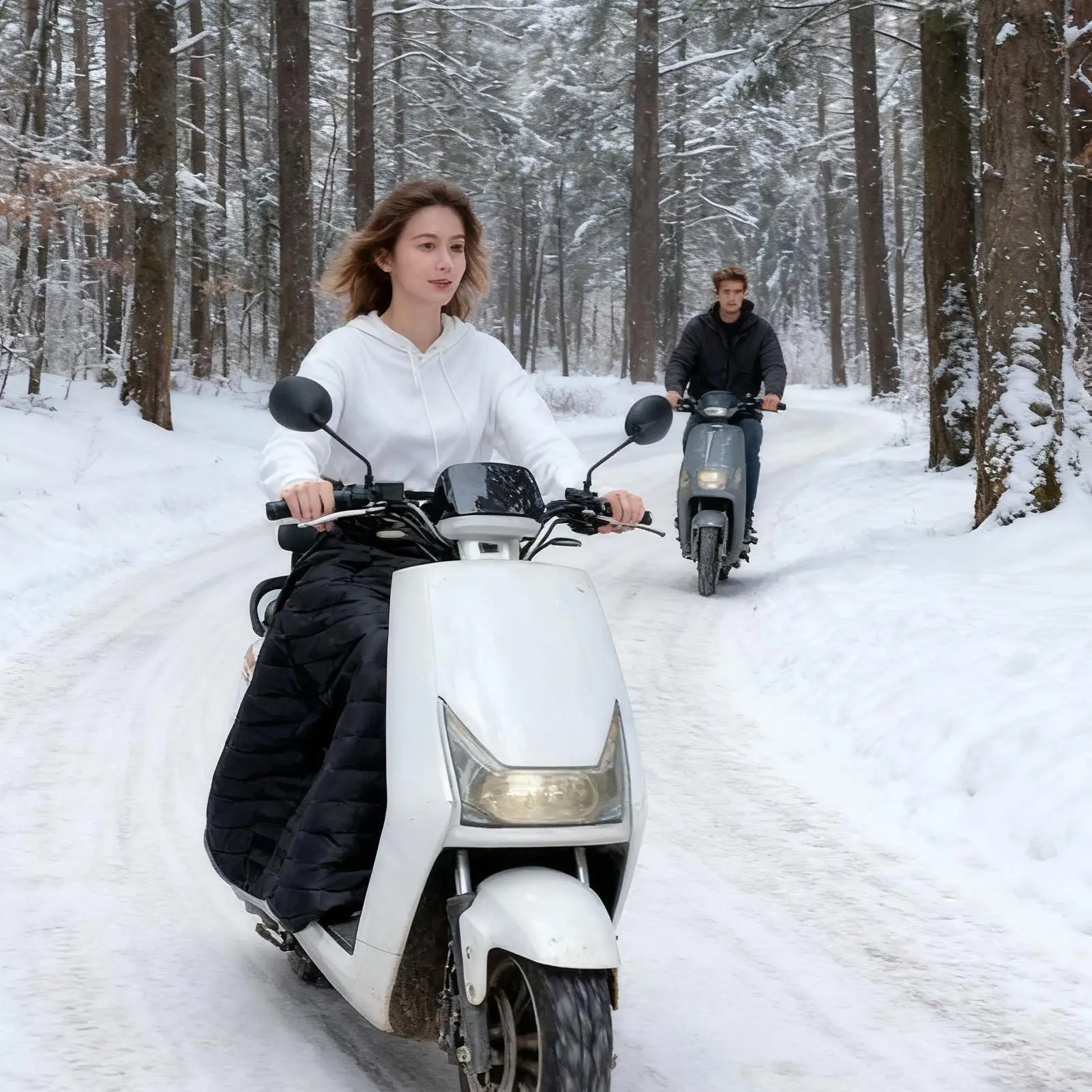 

Scooter Leg Warm Cover Comfortable Windproof Thickened Winter Scooter Leg Warmer Quilt For Adults Men Women Outdoor Commuting