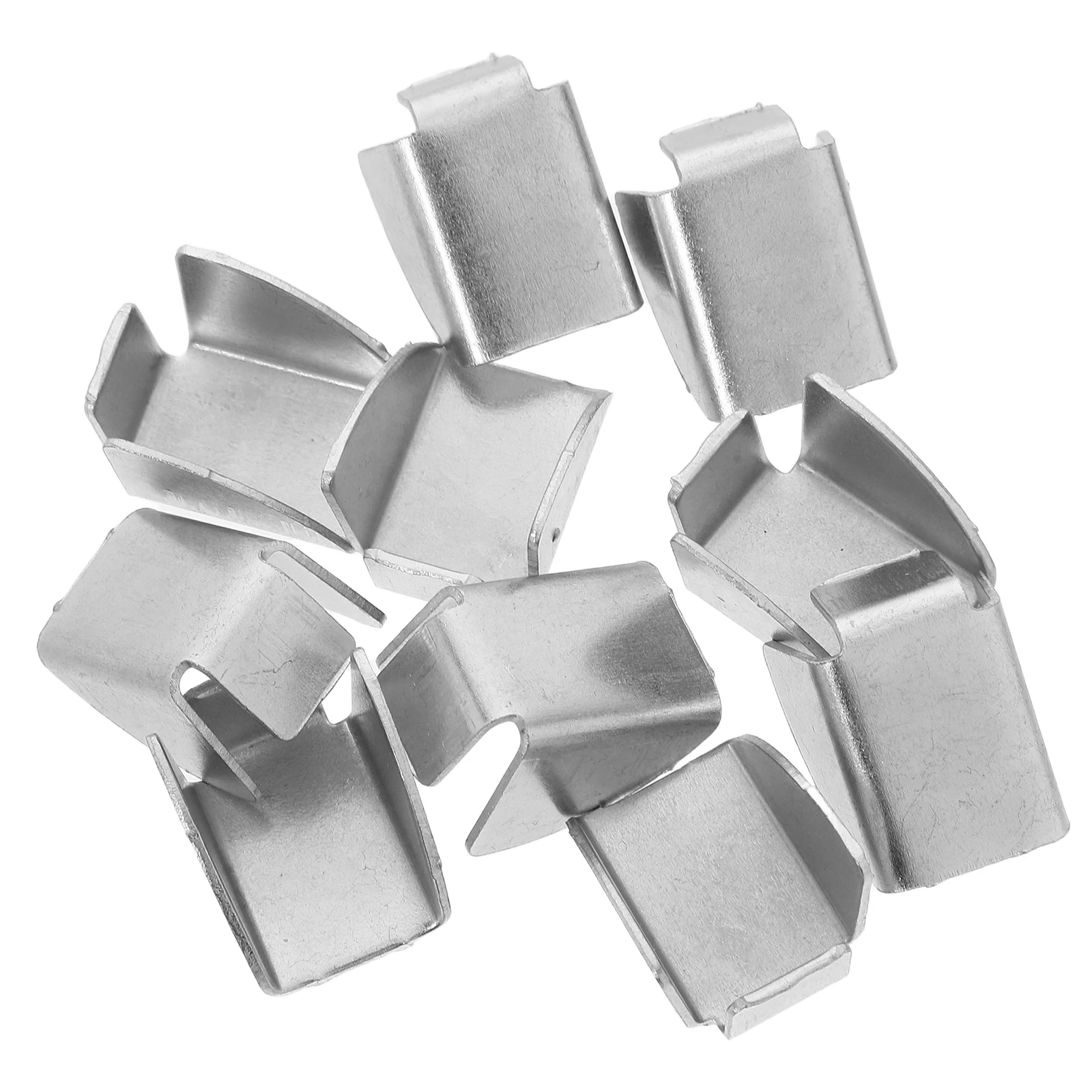 

10Pcs Metal Shelf Clips Heavy Duty Support Cabinet Bookcase Shelving Brackets Easy Install No Tools Required Home Office