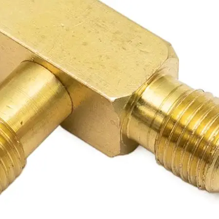 High Quality T Type Adapter T-shaped Add Gauge New Deep Vacuum With Rotary Connector 1/4X1/4X1/4\\\\\\\\\\\\\\\