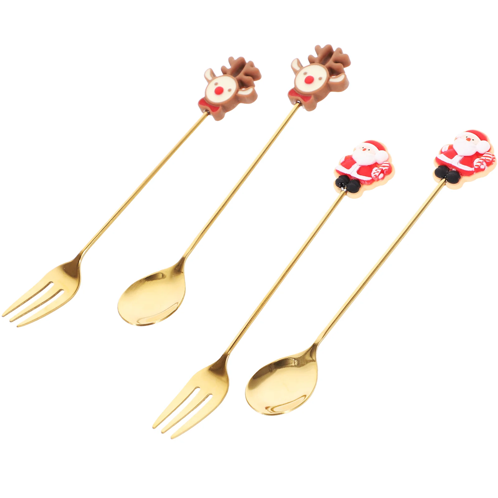 Dinner Forks Spoon and Combination Set Cake Decorating Kit Xmas Buffet Catering Supplies Child Dinnerware