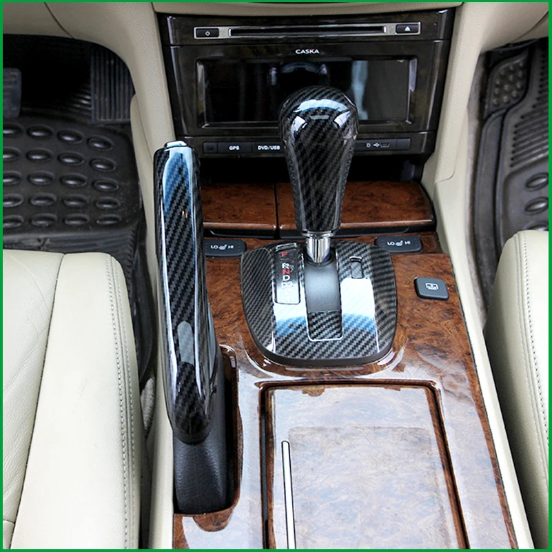 

For Honda Accord 2008-2012 1PCS ABS Interior Car Handbrake Handle Gear Shift Knob Sticker Panel Cover Trim Moldings Car Styling