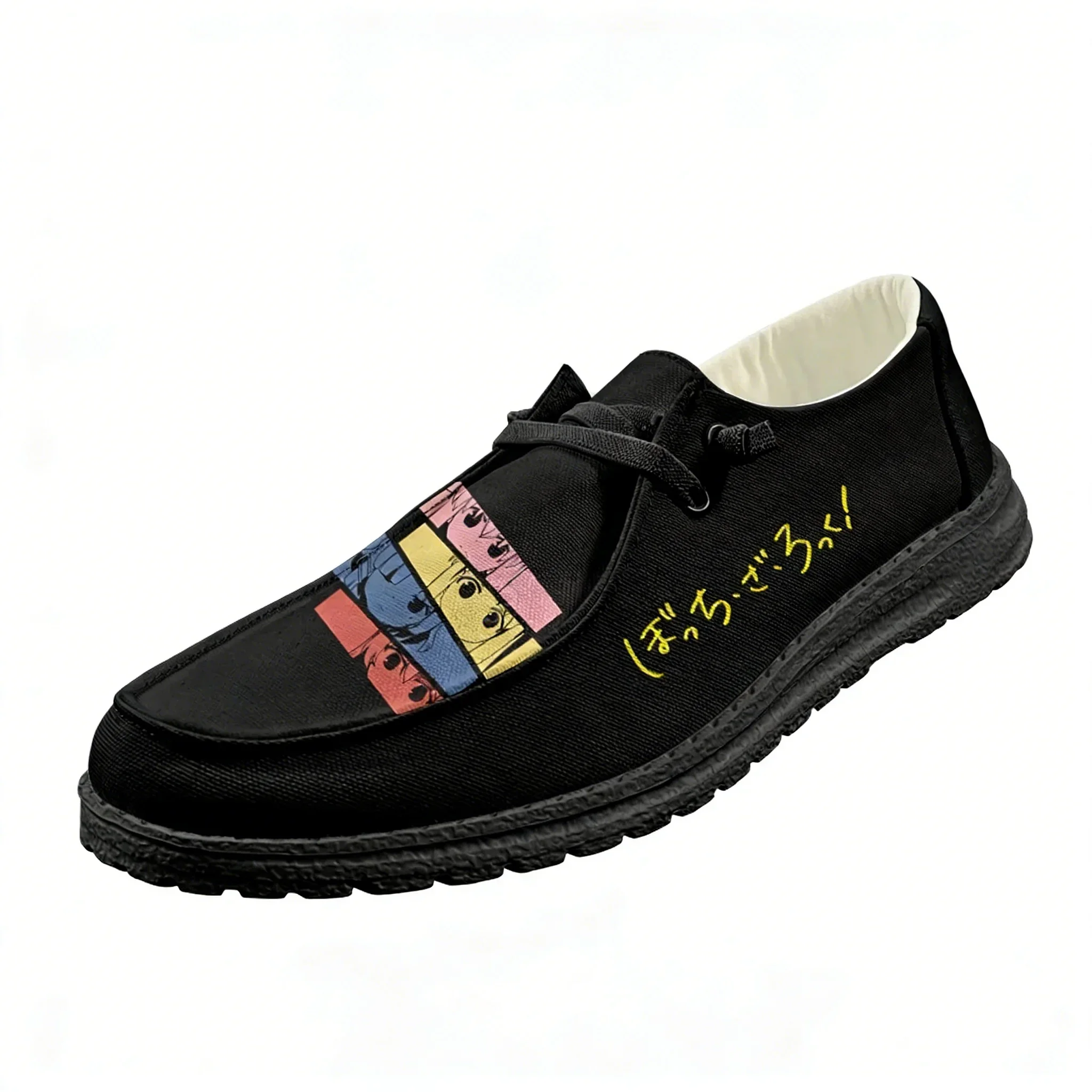 

Повседневная обувь Bocchi the Rock для мужчин и женщин, дышащая обувь на плоской подошве, легкая обувь для дома и улицы, индивидуальная обувь для пар