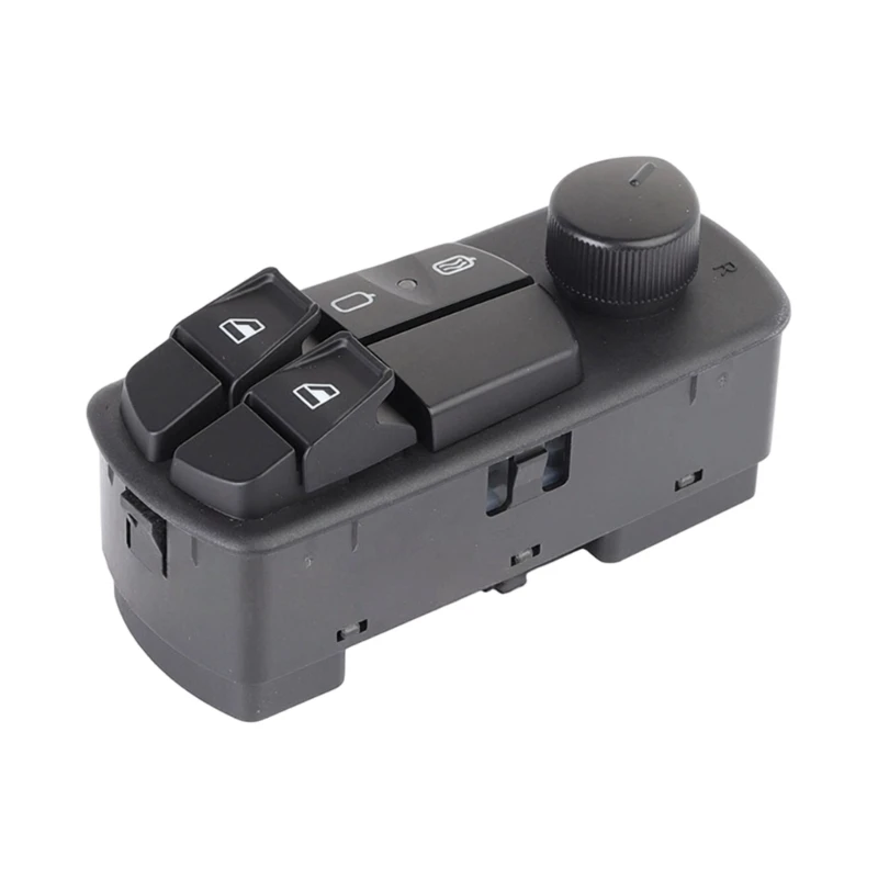 Single Unit Glass Lift Control Part A0055453813 for European Trucks Window Repair, Plastic Housing Assembly for Trucks Raise and