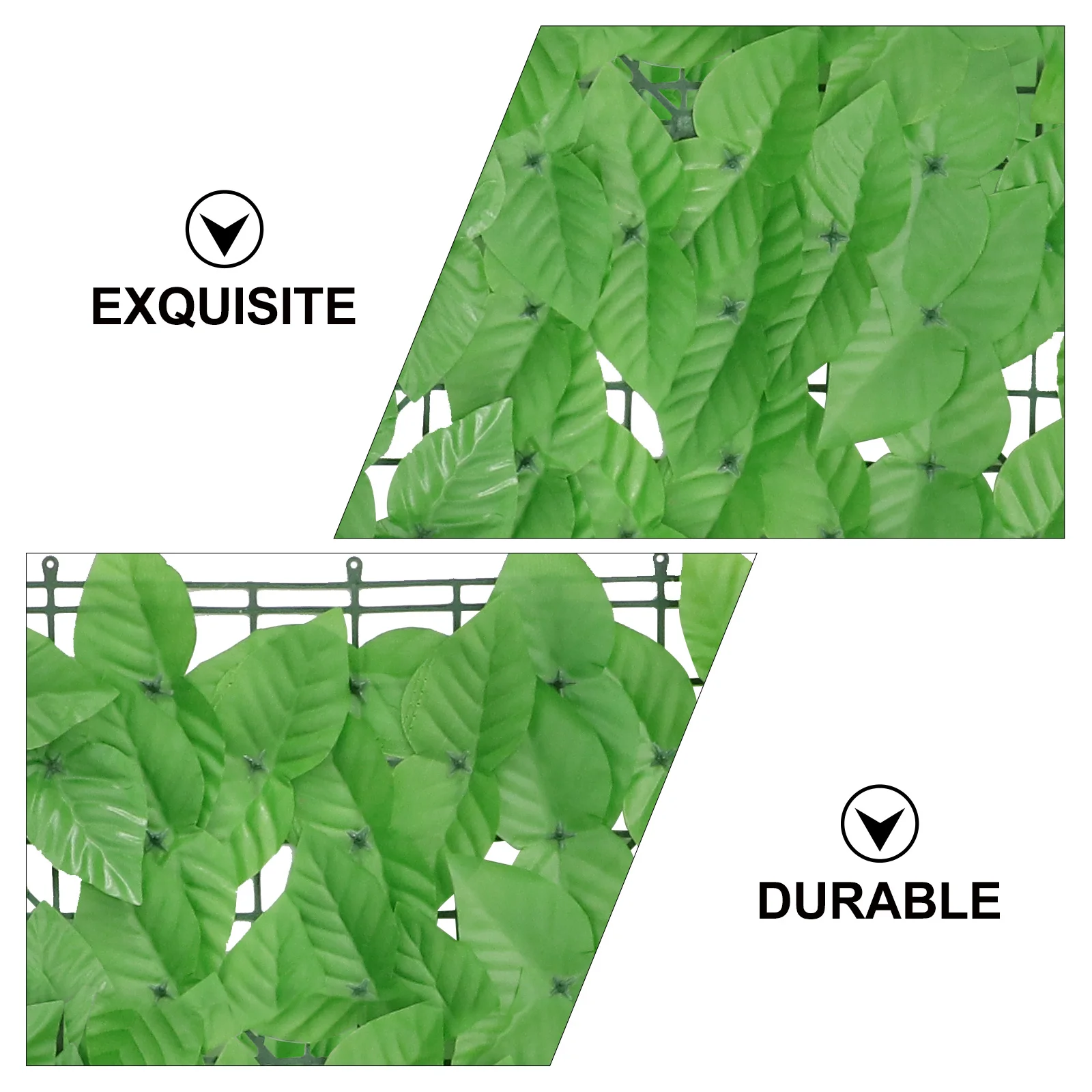 

Lifelike Green Plant Wall Fence Premium Simulation Leaf Decorative Artificial Wall Net Easy Installation For Garden Mall Lawn