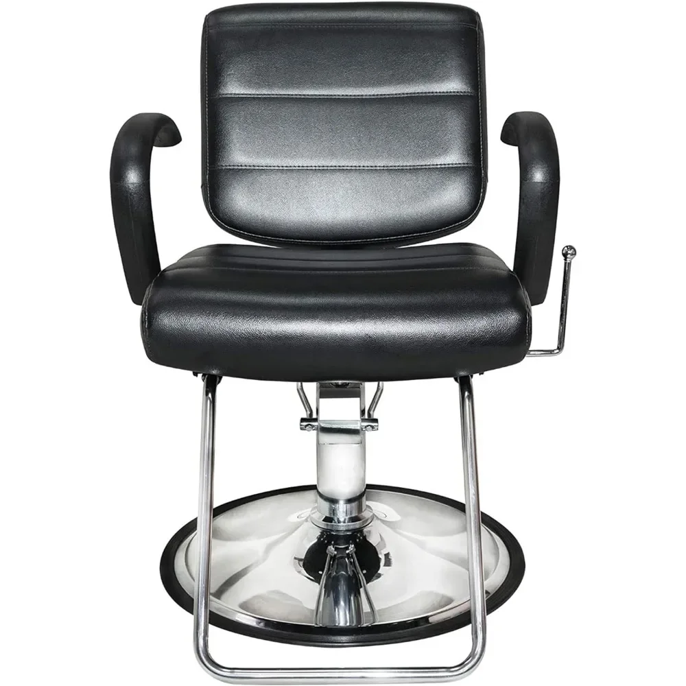 Professional All Purpose Chair , Sealed Hydraulic Pump, Rotates 360 Degrees, Premium Vinyl Seat, High Density Foam Cushions