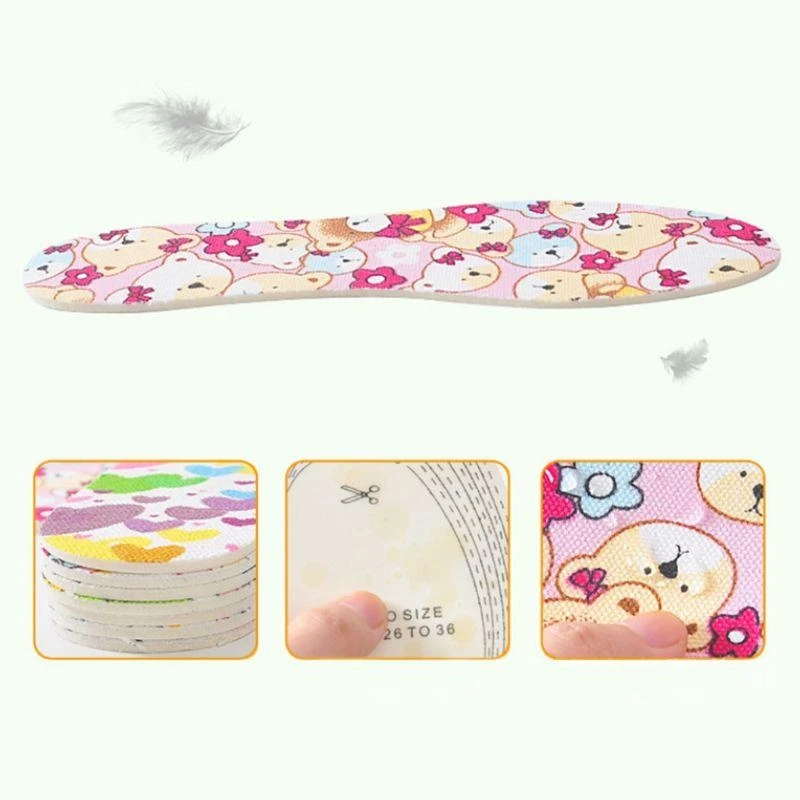 Kids’ Breathable, Washable Shoe Insoles