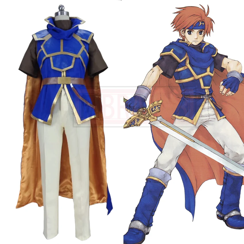 Fire Emblem: The Binding Blade Roy Halloween Party Outfit Cosplay Costume Custom Made Any Size