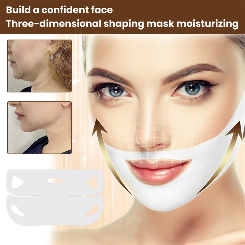 

V Shape Slimming face mask Patch Lifting Sagging Facial Skin Deep Nourishment Masks Korea Face Care Products