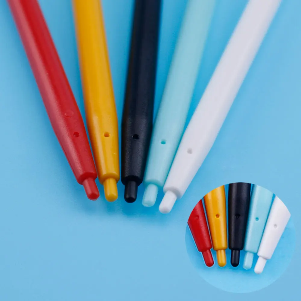 1PCS 5 colors Mobile Touch Pen Touchscreen Pencil For WIIU Slots Hard Plastic Stylus Pen For Nintend Wii U Game Console