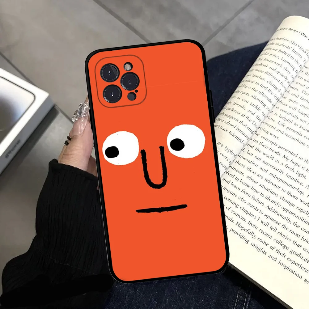 Art Design Jean Jullien Phone Case Silicone Soft for iphone 15 14 13 12 11 Pro Mini XS MAX 8 7 6 Plus X XS XR Cover