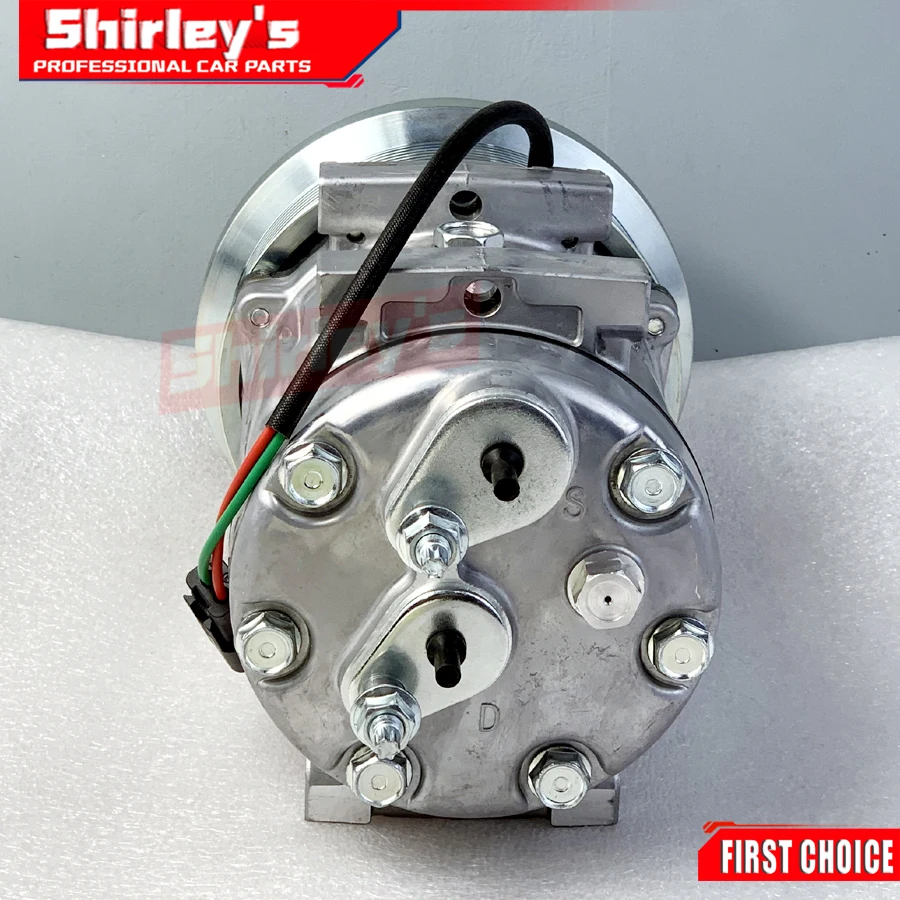 

Sanden SD7H15 Автоматический компрессор переменного тока, подходит для Caterpillar 24 В 320-1291 3201291 472-0559 4720559 338-9100 3389100 1630872 8 шт.