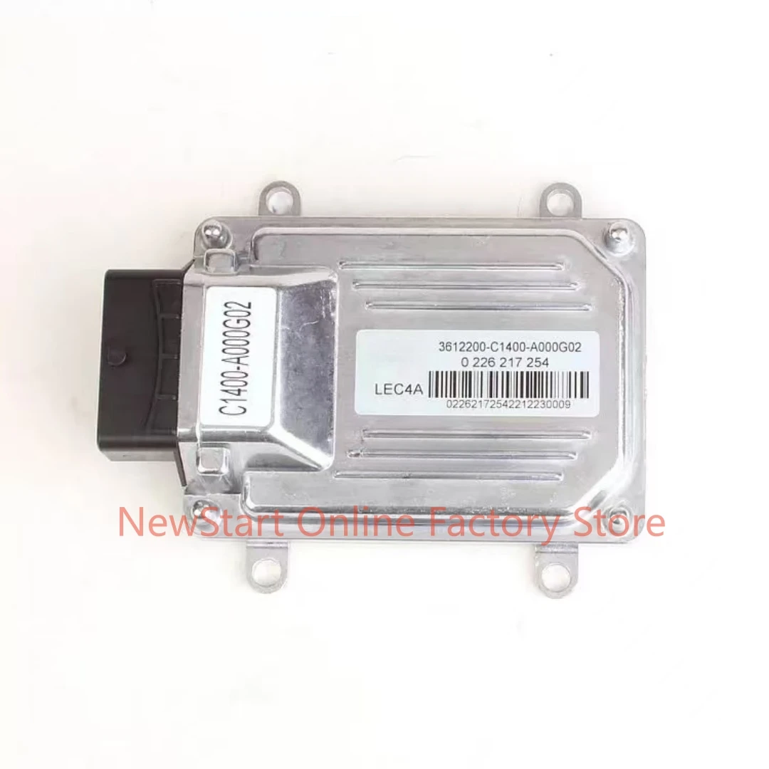 Nova Unidade de Controle Eletrônico (ECU) 0226217254 Placa de Computador do Motor LEC4A 3612200-C1400-A000G02 Compatível com JinBei