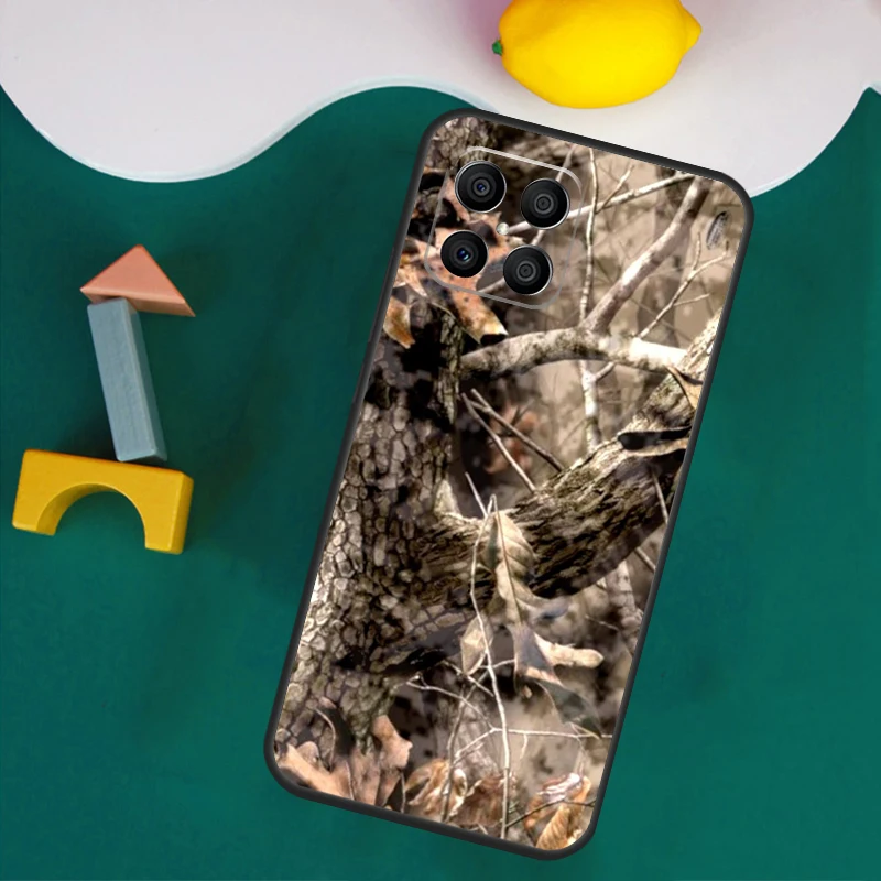 Hunting Camouflage Pattern For Honor 70 50 X7 X8 X9 Case For Huawei P30 Lite P20 P40 P50 Pro P Smart Z Nova 5T Cover