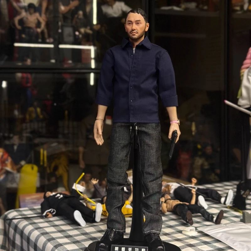 1/6 兵士ソリッドカラーシャツオープンカラーフォーマルシャツカジュアルスタイル 12 インチレギュラー無地ヴィンテージシャツに適しています