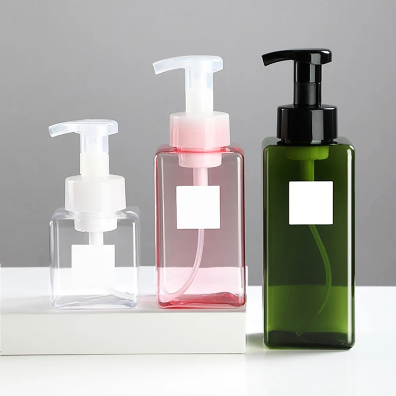 250 ml/450 ml/650 ml Schaumpumpen Flasche Seife Schaumspender Seifenflasche Bubbler Badezimmer Aufbewahrungsflaschen Reisedusche