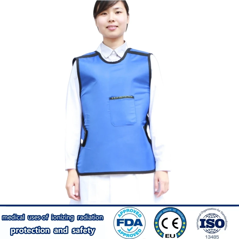 Direct selling radiological protection 0.35mmpb short lead apron radiology department ionizing radiation protective lead clothes