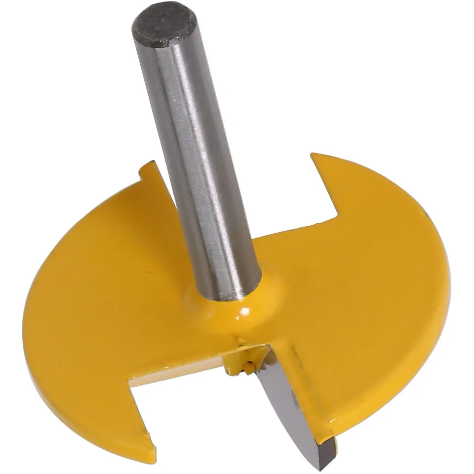 Router Bit for Woodworking with 6mm Shank and Small Bowl Profile Suitable for Trimming Milling and Detailed Shaping