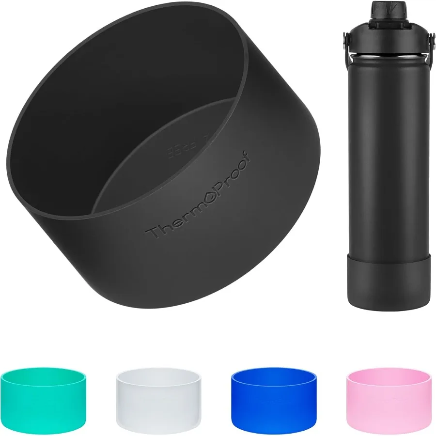 

Термостойкий противоскользящий защитный силиконовый чехол для бутылок с водой от 2,8 до 3, стаканов, гибкий, растягивающийся, нетоксичный, можно мыть в посудомоечной машине