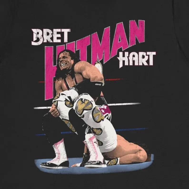 Bret Hitman Hart Wrestling Shirt