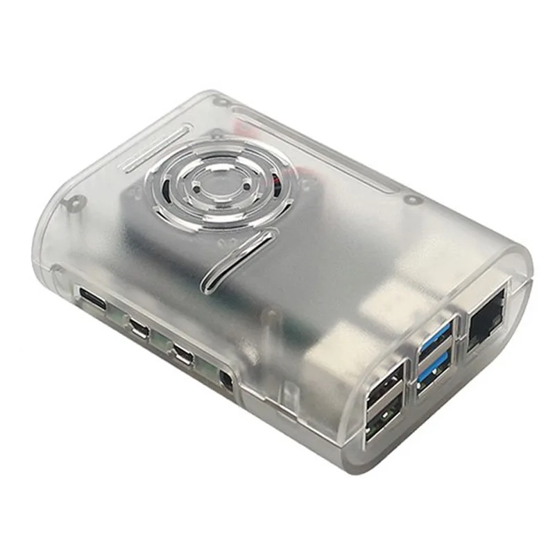Raspberry Pi 4B Case Transparent Enclosure Box ABS Shell for Raspberry Pi 4 Model B