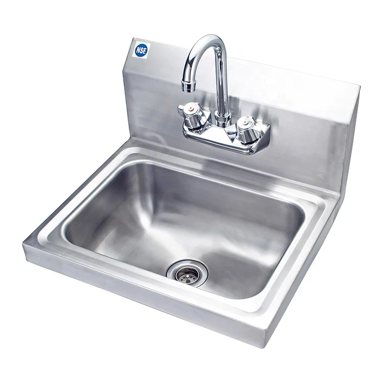 Factory Directly Sell Wall Mount Hand Sink With 4