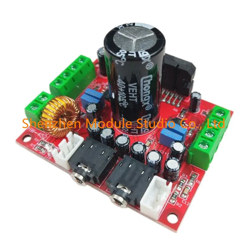 1pcs TDA7850 4X50W Car Audio Power Amplifier Board Module BA3121 Denoiser DC 12V